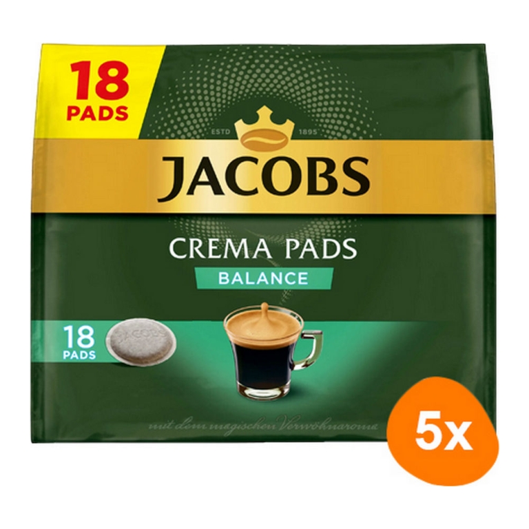 Jacobs | Jacob Balance Pad | 5 x 18 stuks