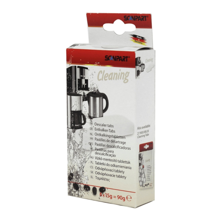 Scanpart | Ontkalkingstabletten | 6 x 15 gram