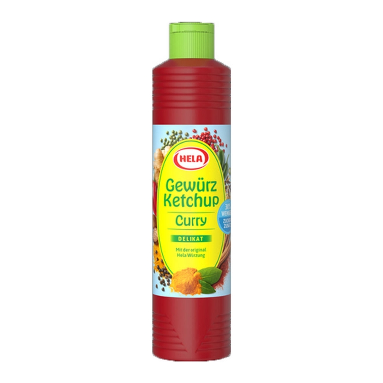 Hela | Curry Spice Ketchup Delikat Light | 800 ml