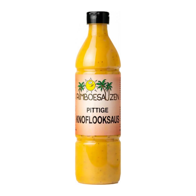 Rimboesauzen | Pittige Knoflooksaus | 500 ml