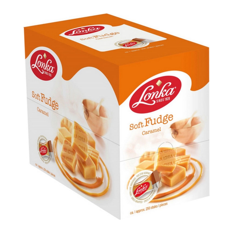Lonka | Soft Fudge Caramel | 250 x 9 gram