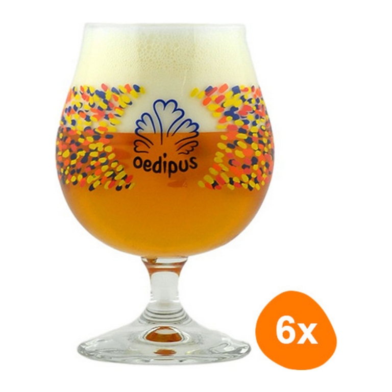 Oedipus | Bierglas Bol | 6 x 250 ml