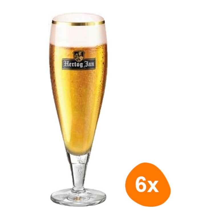 Hertog Jan | Bierglas Op Voet | 6 x 250 ml