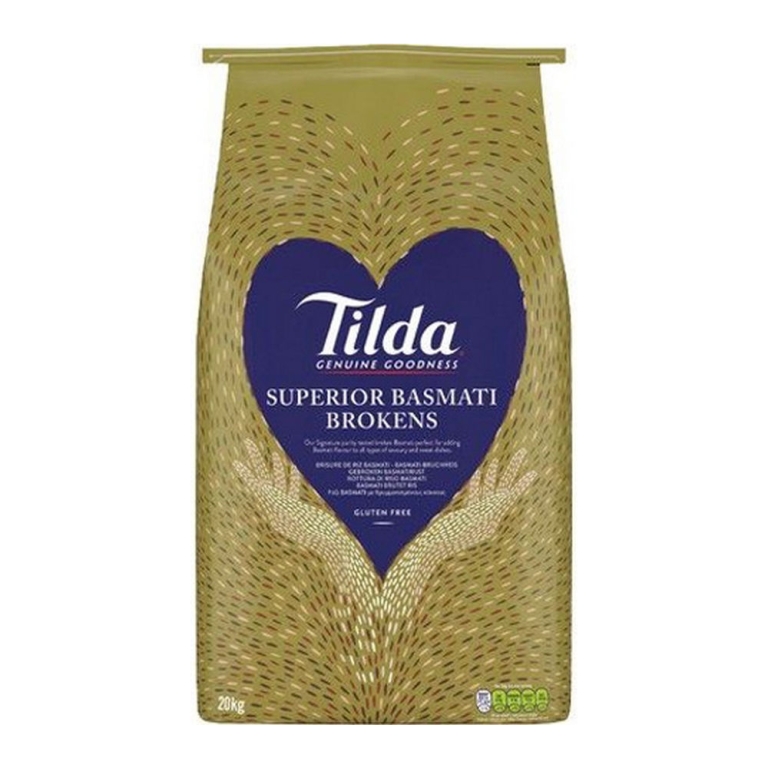 Tilda | Superior Gebroken Basmati Rijst | 20000 gram