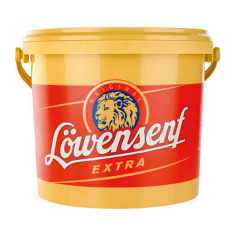 Lowensenf | Mosterd Extra Scherp | 5000 gram