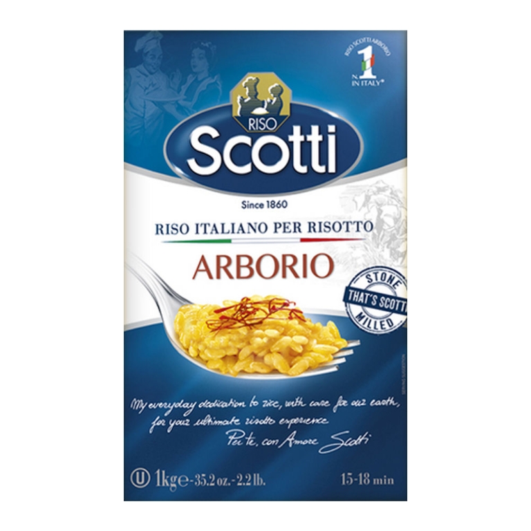 Riso Scotti | Arborio Risotto | 1000 gram
