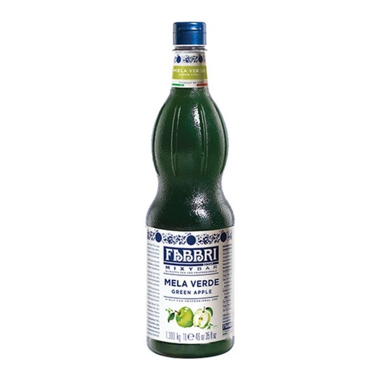 Fabbri | Mixybar Groene Appel Siroop | 1 liter