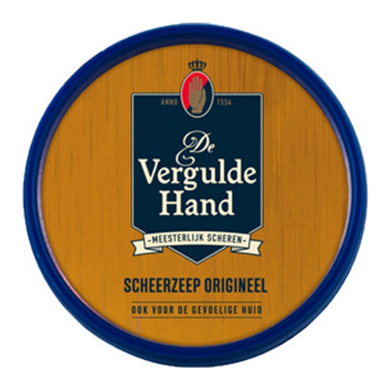 De Vergulde Hand | Orginele Scheerzeeptablet | 75 gram