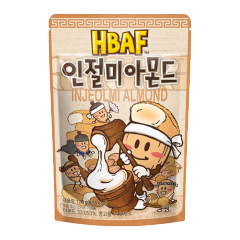 HBAF | Injeolmi Almond | 120 gram