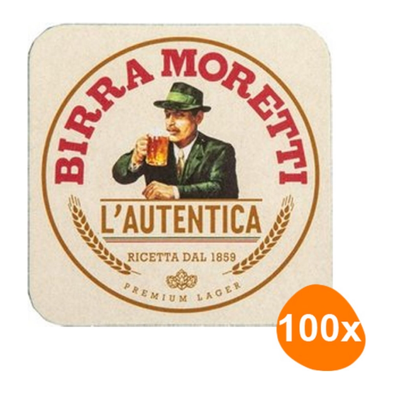 Birra Moretti | Viltjes | 100 stuks
