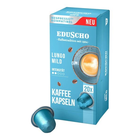 Eduscho | Lungo Mild Cups | 5 x 20 stuks