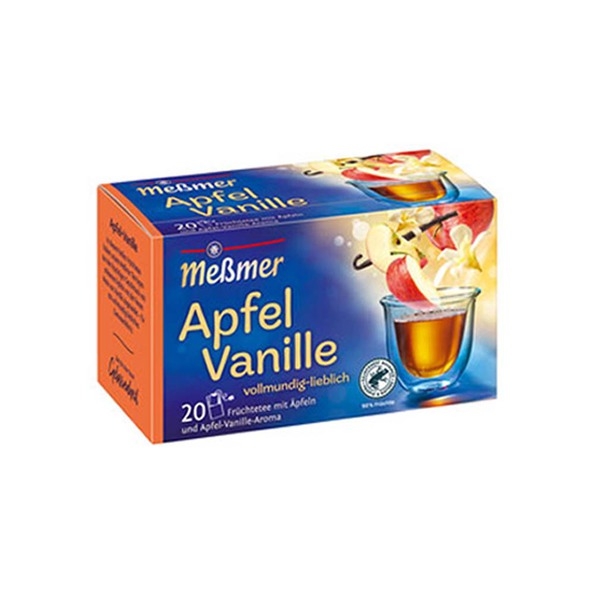 Messmer | Apfel Vanille | 10 x 20 x 2,75 gram