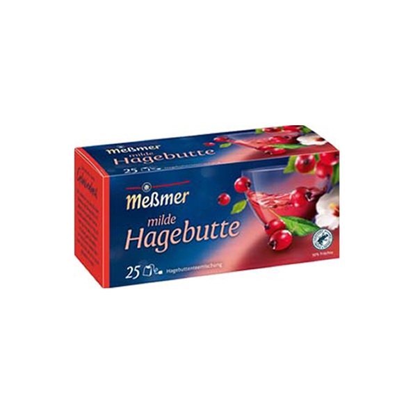 Messmer | Milde Hagebuttenmischung | 12 x 25 x 3 gram
