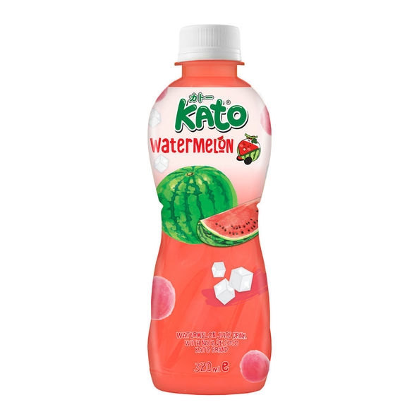 Kato | Watermelon Juice Nata De Coco | 24 x 320 ml