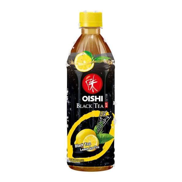 Oishi | Black Tea Drink Lemon Ice Tea | 24 x 500 ml