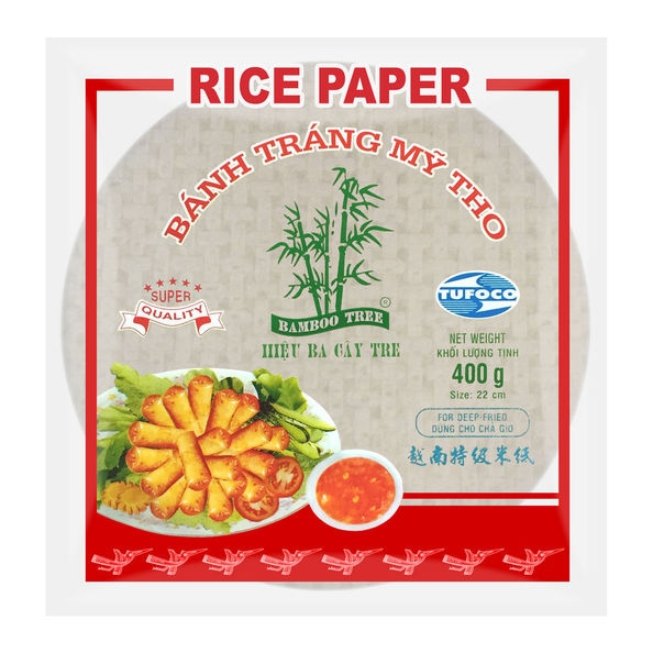 Bamboo Tree | Rice Paper Spring Round | 36 x 400 gram