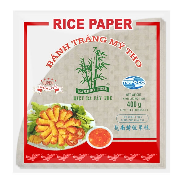 Bamboo Tree | Rice Paper Spring Triangle | 36 x 400 gram
