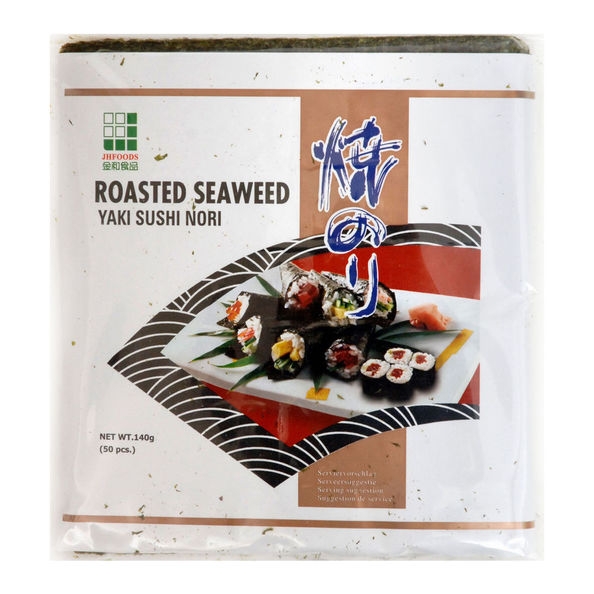 Jhfoods | Seaweed Yaki Sushi Nori | 10 x 140 gram