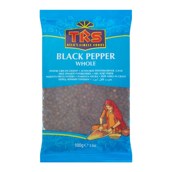 TRS | Pepper Whole Black | 20 x 100 gram