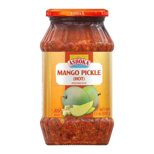 Ashoka | Mango Pickle Hot | 6 x 500 gram