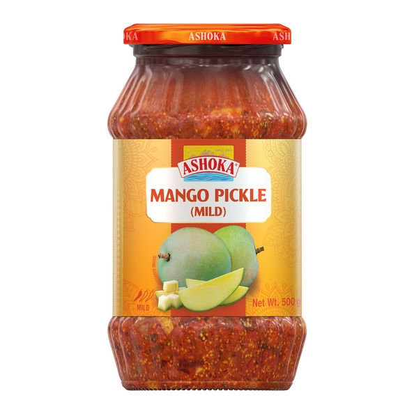 Ashoka | Mango Pickle Mild | 6 x 500 gram