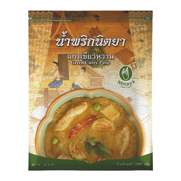 Nittaya | Curry Paste Green | 1 kg