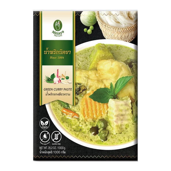 Nittaya | Curry Paste Green Vegan | 1 kg
