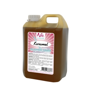 Nic | Milkshakesiroop Toffee Karamel | 2 liter