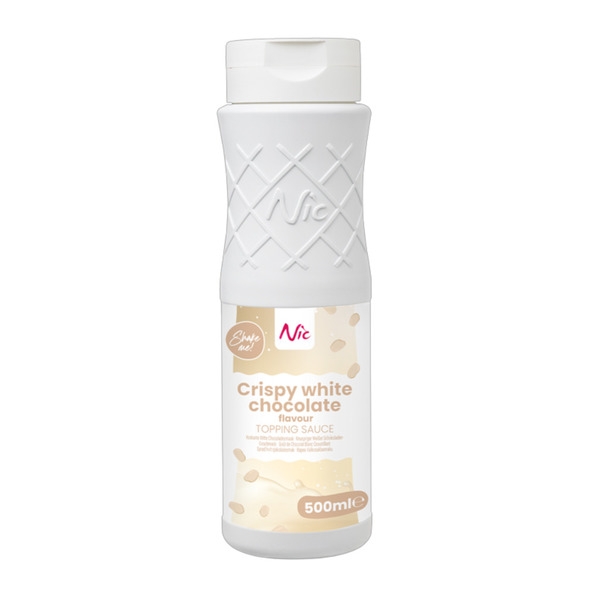 Nic | Topping Crispy White Chocolate | 500 ml