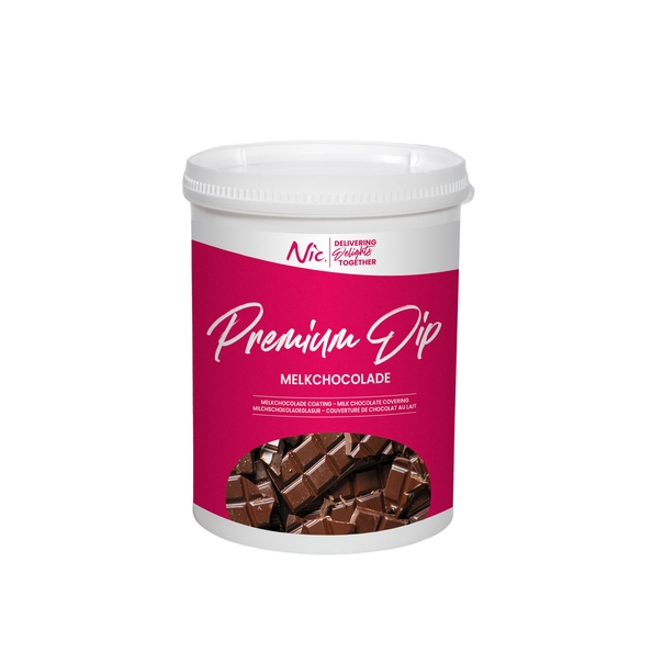 Nic | Premium Dip Melkchocolade | 1200 gram