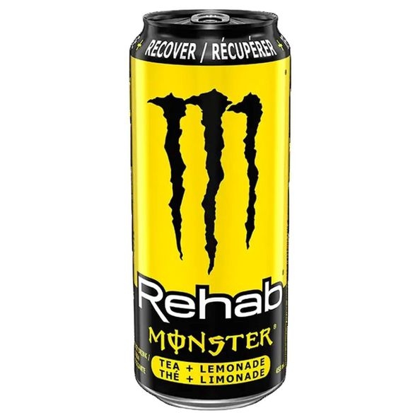 Monster | Rehab Lemon Tea Blik | 12 x 0,5 liter