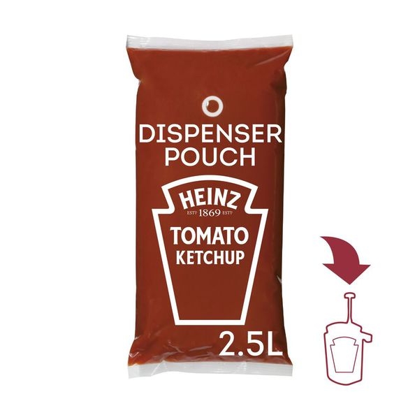 Heinz | Sauce-o-mat Tomato Ketchup | 3 x 2,5 liter