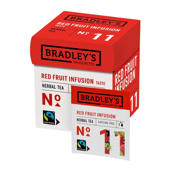 Bradley's | Favourites Red Fruit Infusion | 6 x 12 x 1,5 gram