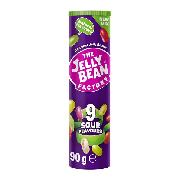The Jelly Beans Factory | Sour Tube | 12 x 90 gram