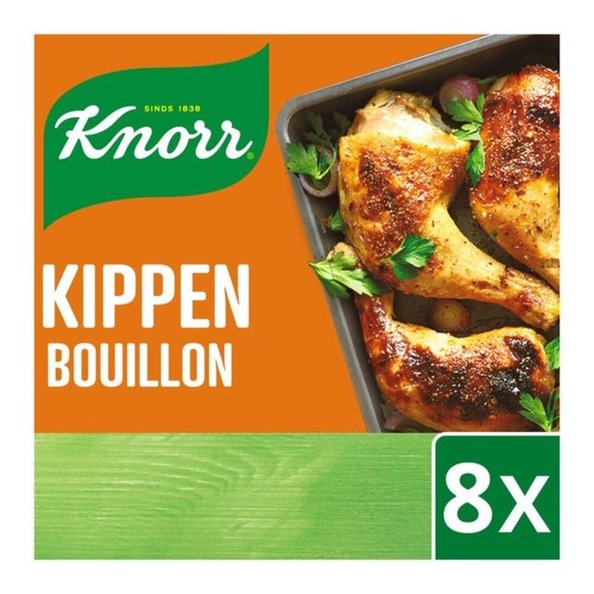 Knorr | Kippen Bouillonblokjes | 12 x 8 x 10 gram