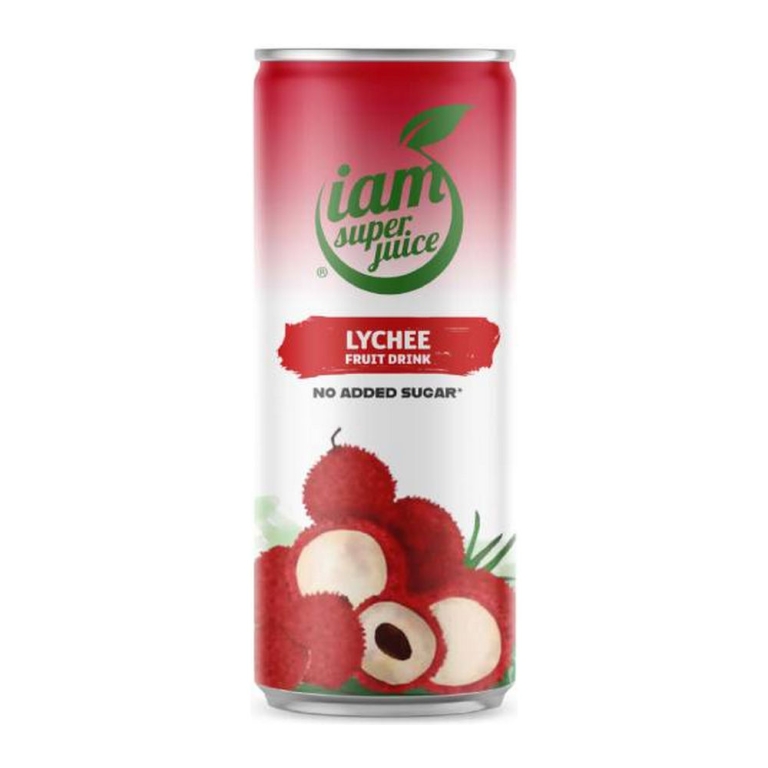 I Am Superjuice | Lychee | 12 x 330 ml