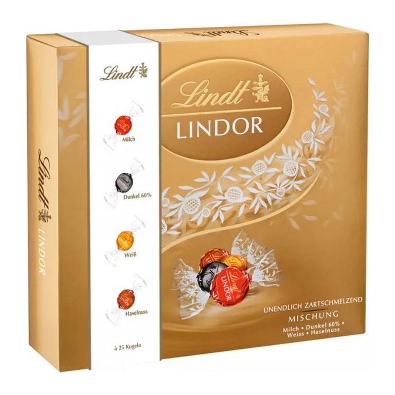Lindt | Lindor Lindt Box Mischung | 4 x 1245 gram