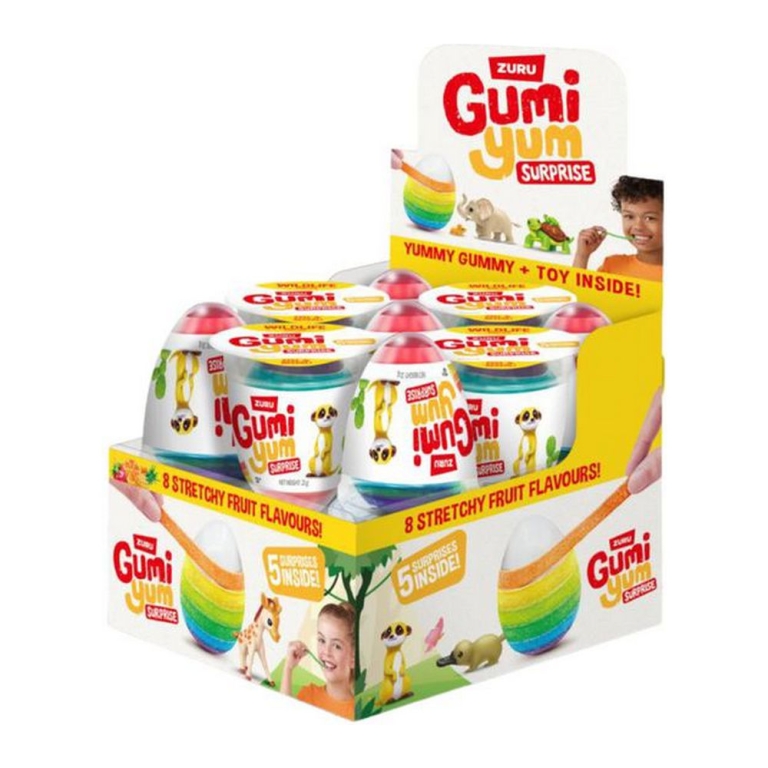 Zuru | Gumi Yum Suprise Ei Wildlife | 18 x 26 gram