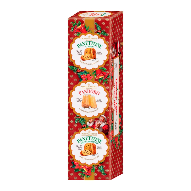 Borgo de' Medici | Panettone & Pandoro | 6 x 280 gram