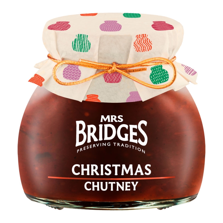 Mrs Bridges | Christmas Chutney Glas | 6 x 240 gram