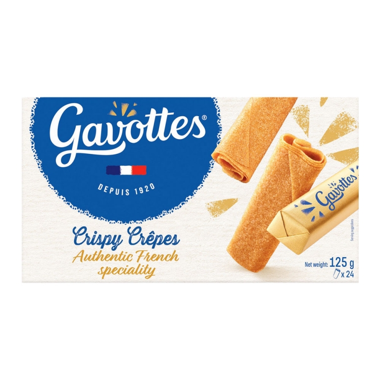 Gavottes | Crêpe Dentelle Naturel Doos | 14 x 125 gram