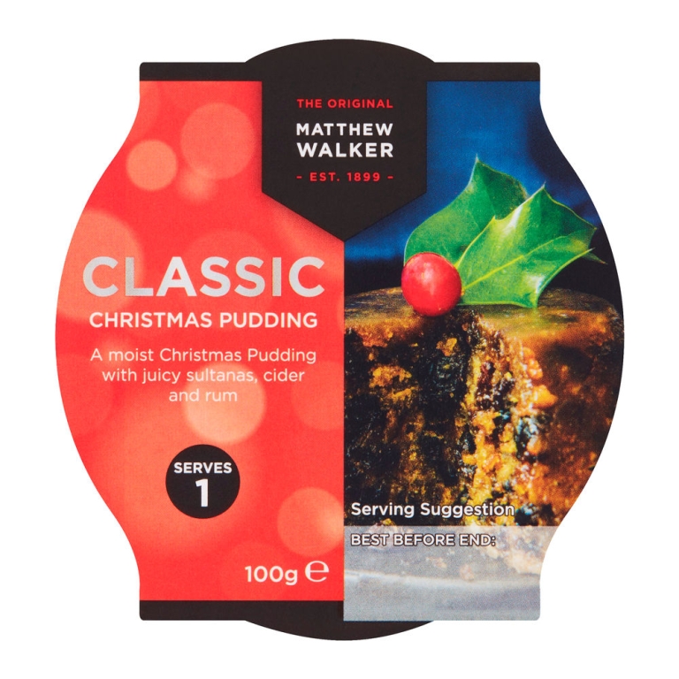 Matthew Walker | Class Christmas Pudding | 36 x 100 gram