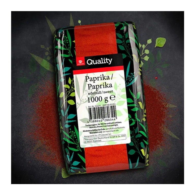 Transgourmet | Quality Paprika Edelsüss | 10 x 1000 gram