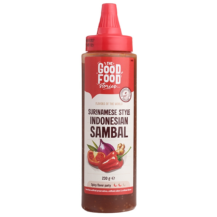 The Good Food Stories | Indonesian Sambal | 8 x 230 gram