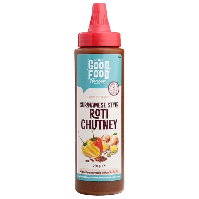The Good Food Stories | Roti Chutney | 8 x 220 gram