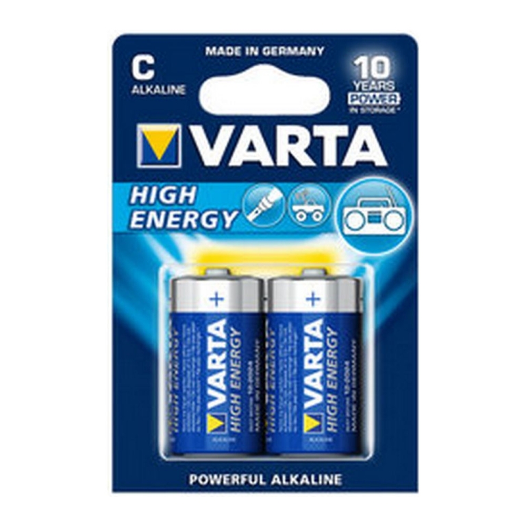 Varta | High Energy C-batterij | LR14 | 6 x 2 stuks