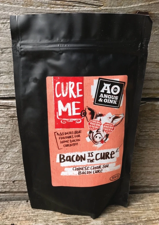 Angus & Oink | Bacon Is The Cure Chinese Char Siu Bacon Cure | 10 x 300 gram