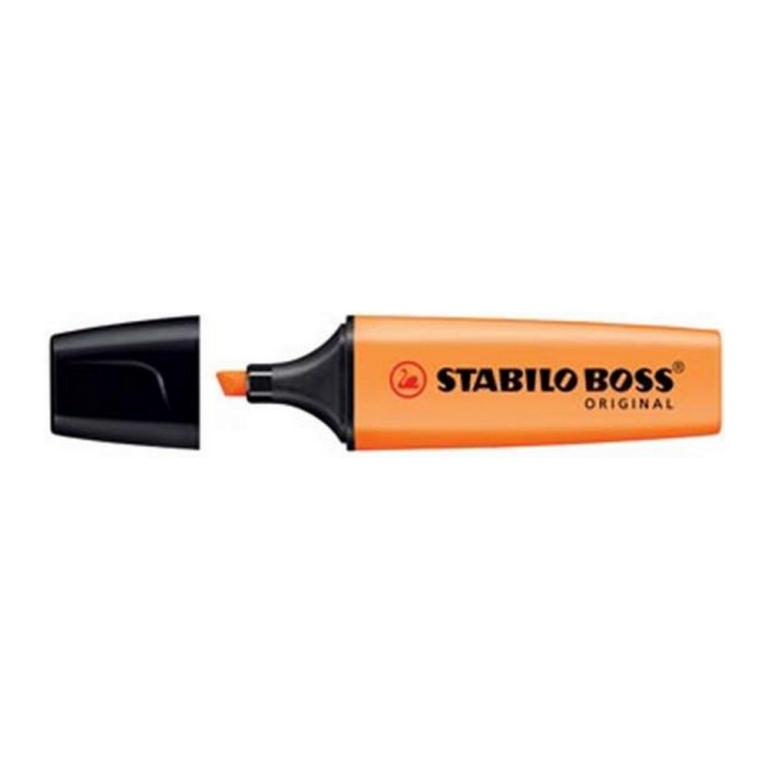 Stabilo Boss Original | Markeerstift Oranje | 4 stuks