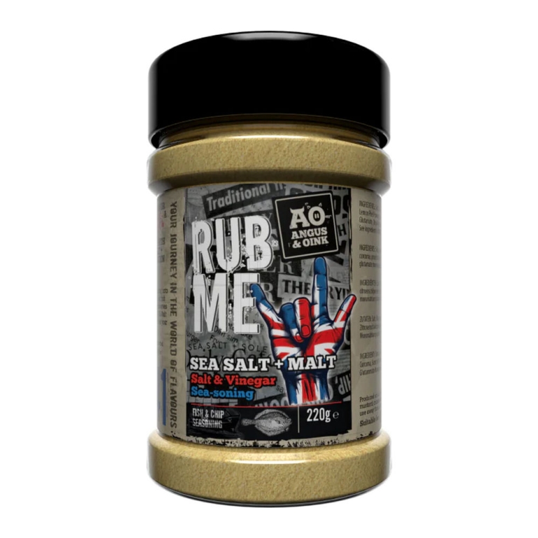 Angus & Oink | Sea Salt + Malt | 10 x 220 gram