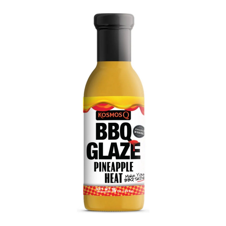 Kosmos Q | Pineapple Heat Bbq Glaze | 6 x 453 gram